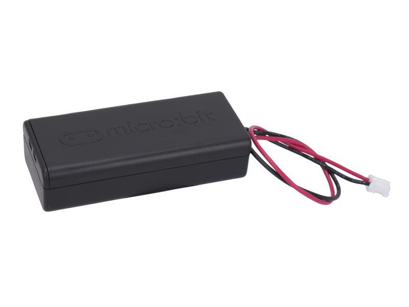 Image of the branded micro:bit battery pack (no on/off switch option)
